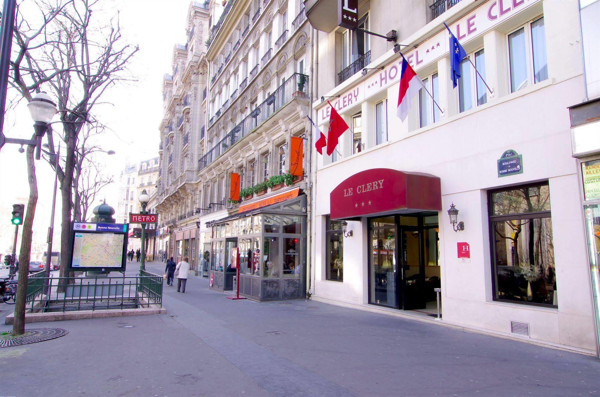 Hotel Le Clery Париж Экстерьер фото